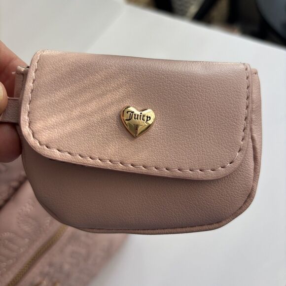 NEW JUICY COUTURE Pink League Backpack Dusty Blush 11JCCPHJC-LJB W/Tags $99 MSRP - Picture 8 of 9